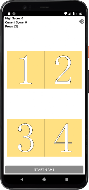Memory Test Game Screenshot 1