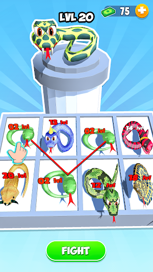 Snake Run, Merge & Evolve Screenshot 1