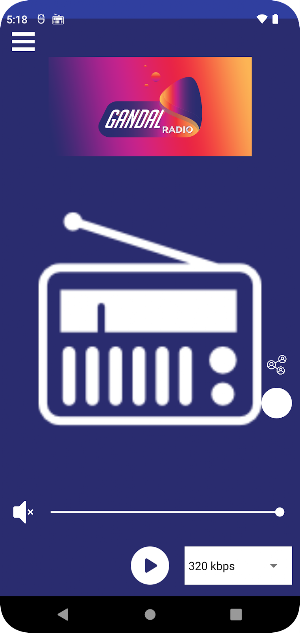 Gandal Radio Screenshot 2