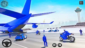 Police Vehicle Transport Drive Screenshot 3