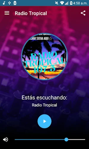 Radio Tropical Santiago Screenshot 1