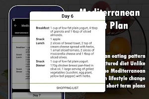 Mediterranean Diet Plan Screenshot 1