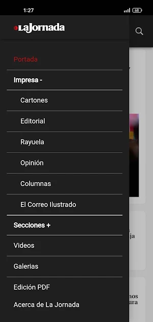 La Jornada Screenshot 0