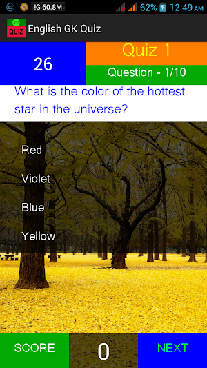 GK Quiz in English Screenshot 2