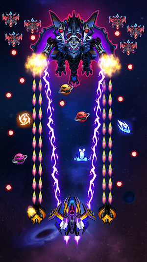 Falcon Attack : Space Shooter Screenshot 2