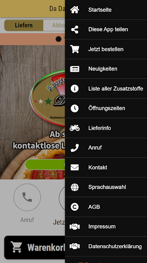 Lieferservice Da Damiani Screenshot 2