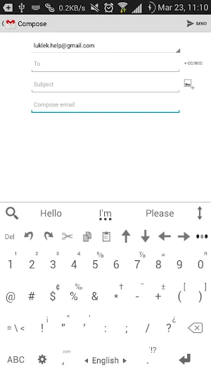 Theme for AI.type Flat White Screenshot 3