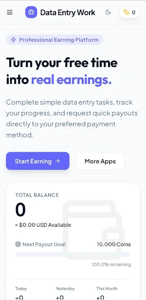 remote data entry jobs Screenshot 0