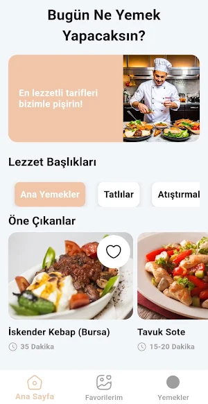 Pratik Yemek Tarifleri Screenshot 3