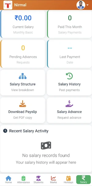 MySchool123 - Teacher Screenshot 2