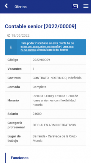 Caravaca Empleo Screenshot 1
