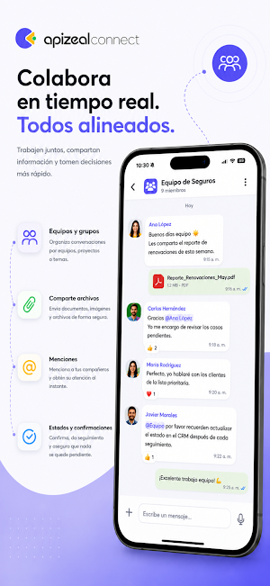 Apizeal Connect Screenshot 2