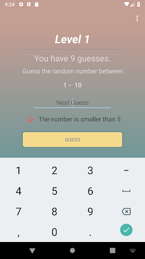 Guess The Number Screenshot 2