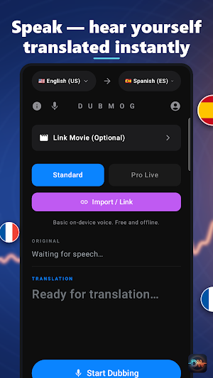 DubMog: AI Video Dubbing Screenshot 0