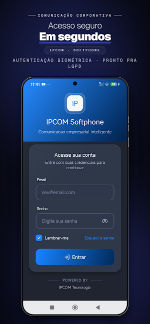 IPCOM Softphone Screenshot 0