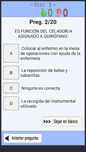 TestOpos Celador Sanitario Screenshot 2