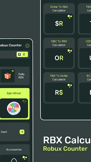 RBX Calculator - Robox Counter Screenshot 1