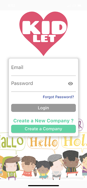 Kidlet.Care Provider Screenshot 0