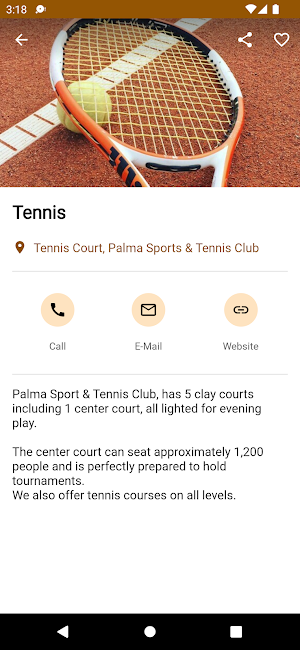Palma Sport & Tennis Club Screenshot 2