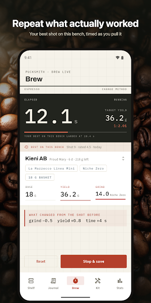 Coffee Journal: Pucksmith Screenshot 3