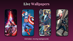 Captain America Wallpaper HD Screenshot 1