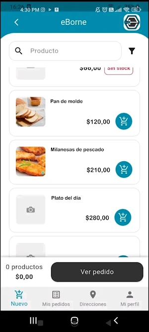 ePedidos Screenshot 2