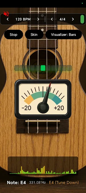 The Ukulele Tuner Screenshot 1