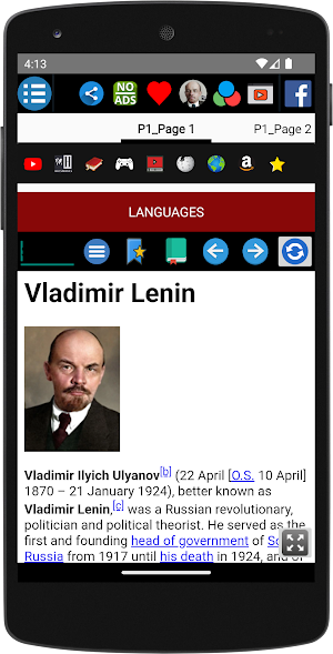Vladimir Lenin - Biography Screenshot 1