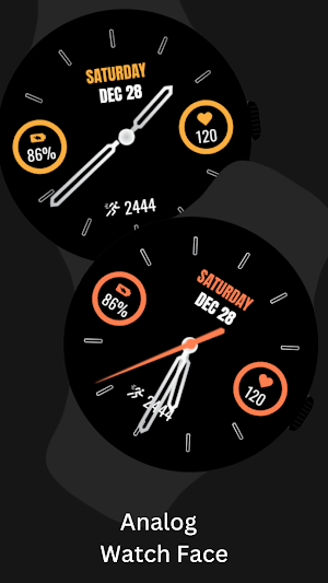 Analog Watch Face-WF1 Screenshot 0