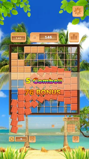 Healing Wood Block Puzzle Screenshot 1