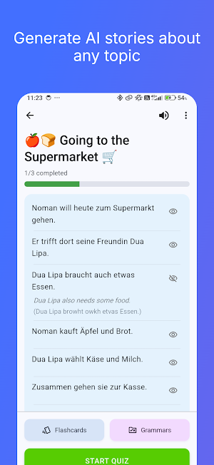 Conversery AI: Learn languages Screenshot 1