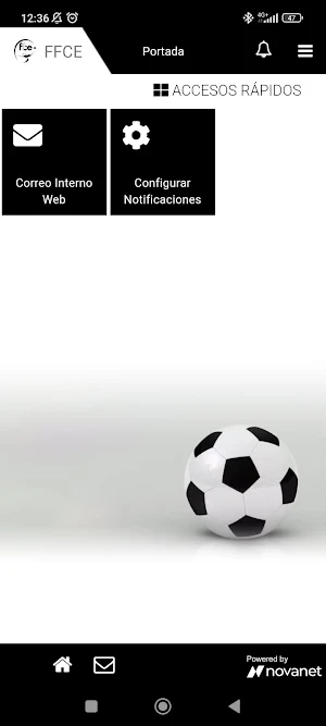 Intranet RFFCE Screenshot 1