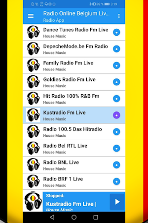 Radio Online Belgium Live Fm S Screenshot 2