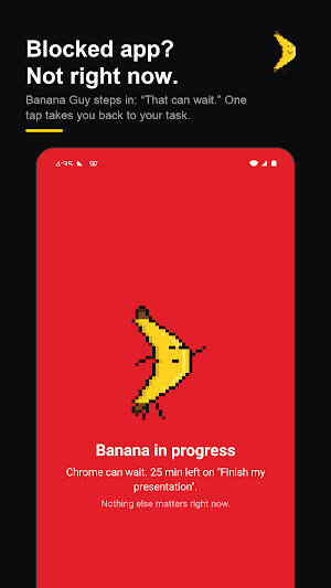1 Banana: Focus & App Blocker Screenshot 2