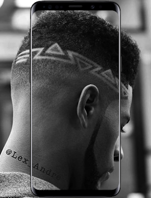 Black Men Line Hairstyle Screenshot 0