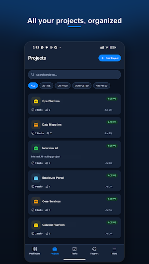ASD Projects Screenshot 3
