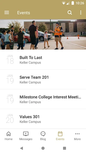 Milestone Church Screenshot 2