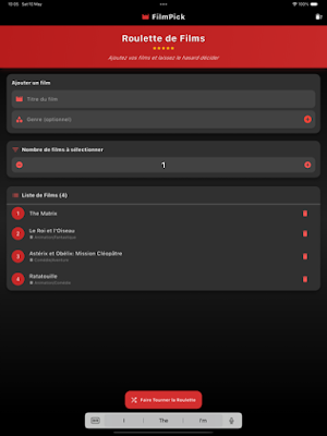 FilmPick - Roulette de Films screenshot 4