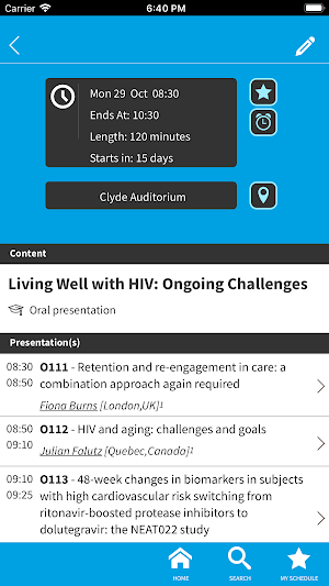 HIV Glasgow 2018 Screenshot 2