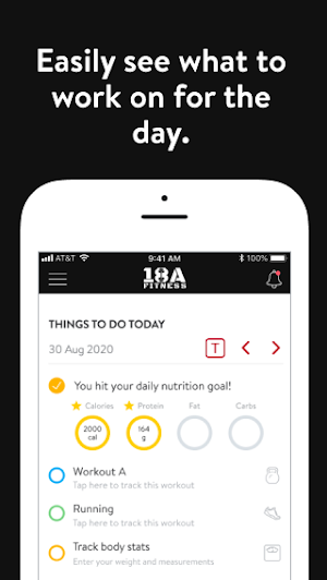 18A Fitness Screenshot 0