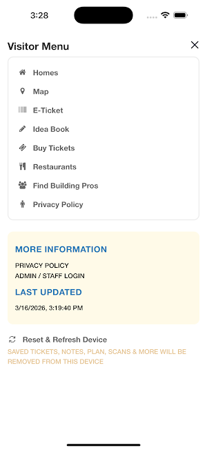 Columbia CU Tour of Homes Screenshot 1