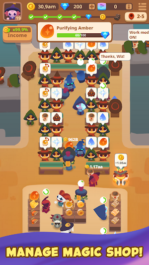 MagiLotl: Idle Wizard Tycoon Screenshot 2