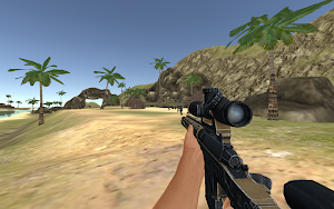 Sniper Commando Island Assault Screenshot 0