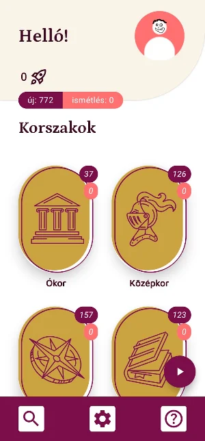 Matura: Töri érettségi Screenshot 0