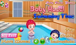 Baby Hazel Swimming Time Screenshot 0
