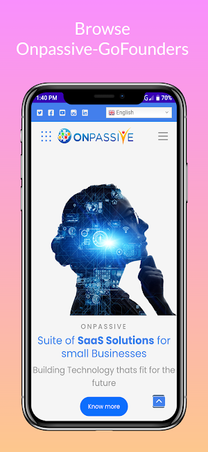 GoFounders-OnPassive Browser Screenshot 3