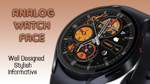 Pars Analog Watch Face Screenshot 1
