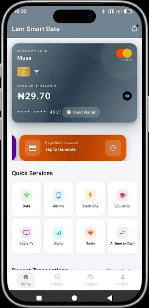 LAM SMART DATA Screenshot 2