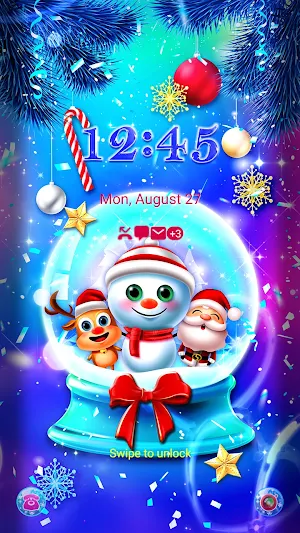 Christmas Snowball - Wallpaper Screenshot 1