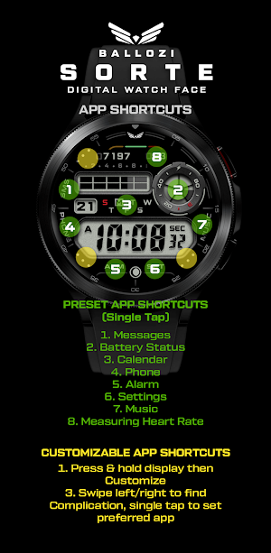 BALLOZI Sorte Watch Face Screenshot 2